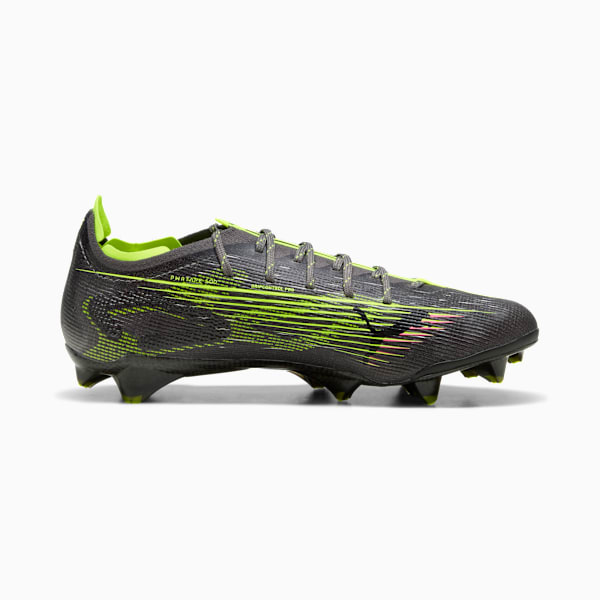 ULTRA 5 CARBON Firm Ground Women's Soccer Cleats, Matte Aged Silver-Yellow Alert-Sun Struck, extralarge