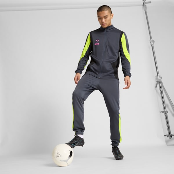 Tacos de fútbol ULTRA 5 ULTIMATE FG, PUMA Black-PUMA Silver-Bright Aqua, extralarge
