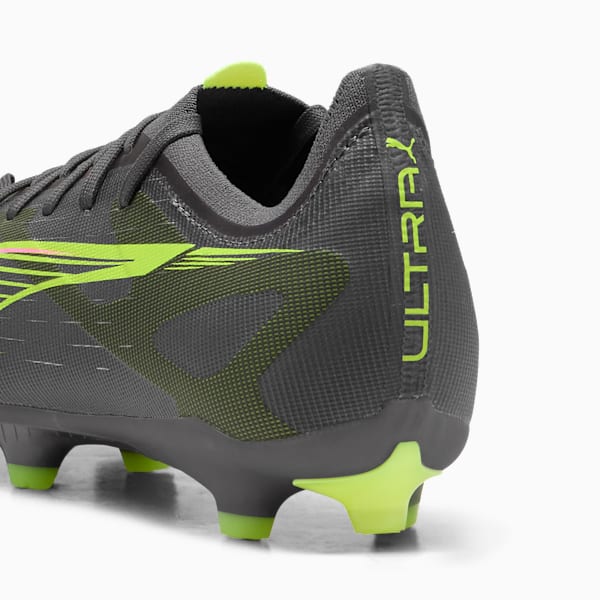 ULTRA 5 MATCH FG/AG Football Boots Unisex, Matte Aged Silver-Yellow Alert-Puma Aged Silver, extralarge-GBR