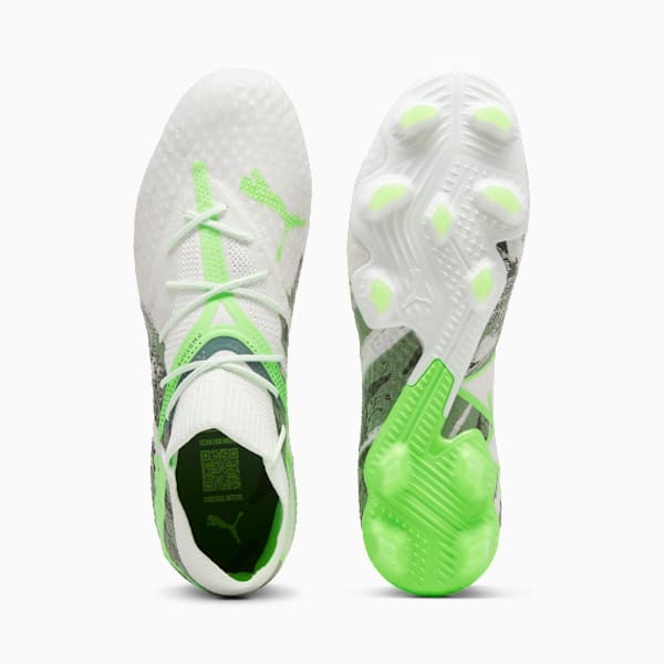 White and green nike soccer cleats on sale