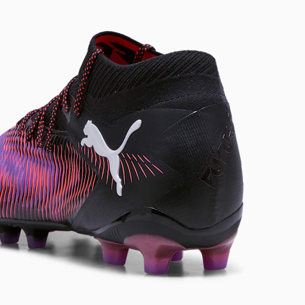 FUTURE 8 ULTIMATE AG Football Boots Unisex, PUMA Black-PUMA White-Glowing Red, extralarge