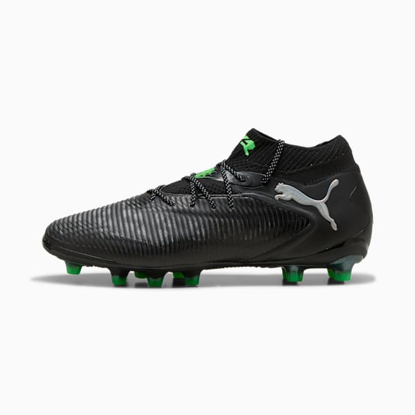 メンズ フューチャー 8 アルティメット AG サッカー スパイク, PUMA Black-Cool Light Gray-Fluo Green, extralarge-JPN