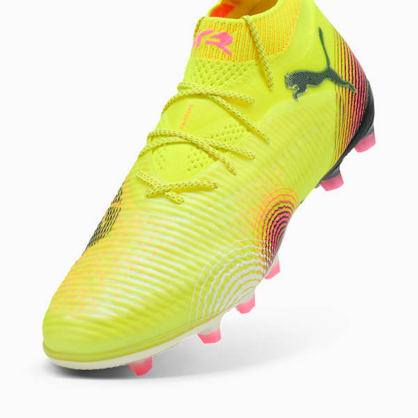 FUTURE 8 ULTIMATE AG Football Boots Unisex, Yellow Alert-PUMA Black-Sun Struck, extralarge-GBR