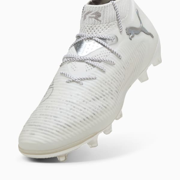メンズ フューチャー 8 アルティメット AG サッカー スパイク, PUMA White-Matte Silver, extralarge-JPN