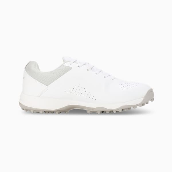 Cricket All-Rounder Shoes, PUMA White-PUMA Silver, extralarge-IND