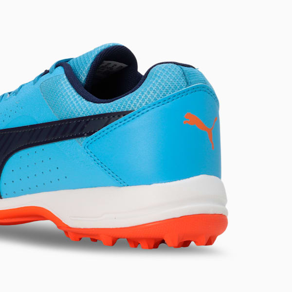 Cricket All-Rounder Shoes, PUMA Navy-Bonnie Blue-Rickie Orange, extralarge-IND