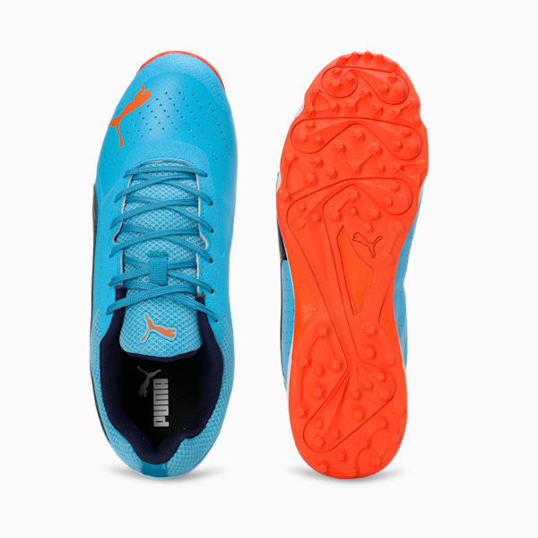 Cricket All-Rounder Shoes, PUMA Navy-Bonnie Blue-Rickie Orange, extralarge-IND