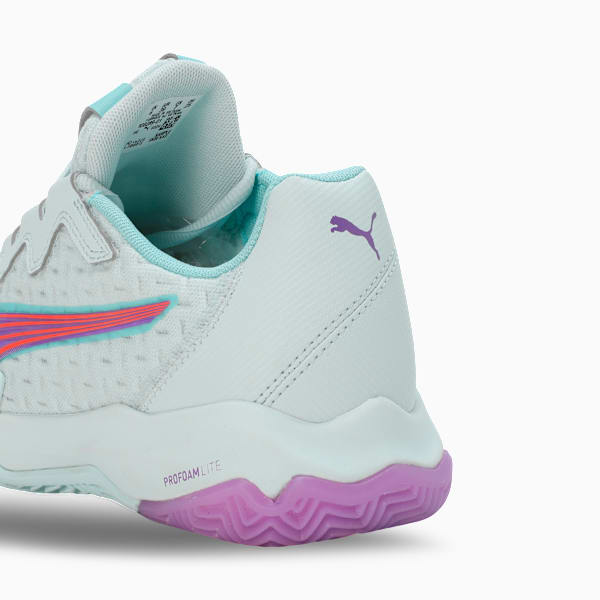 NOVA Elite Women's Padel Boots, Peaceful Blue-Purple Glimmer-Safe Lake, extralarge-IND