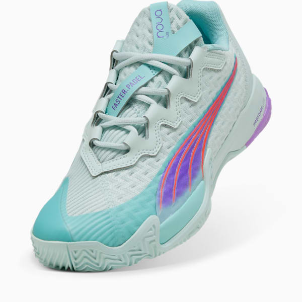 Tenis mujer NOVA Elite Padel, Peaceful Blue-Purple Glimmer-Safe Lake, extralarge