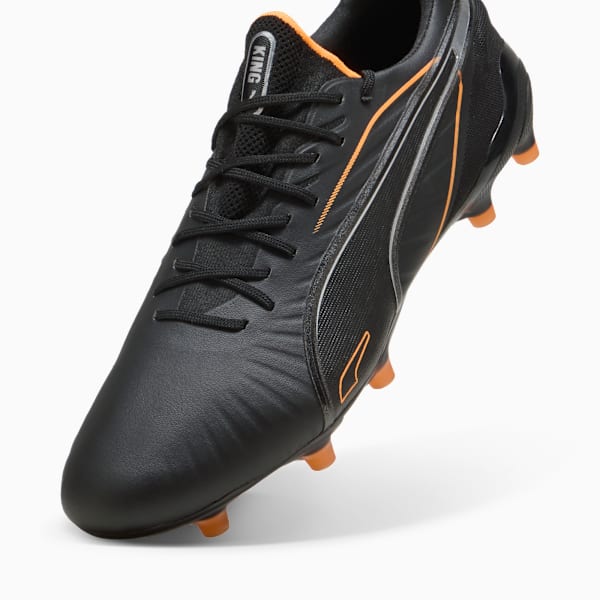 メンズ キング アルティメット FG/AG サッカー スパイク, PUMA Black-Heat Fire-PUMA Silver, extralarge-JPN
