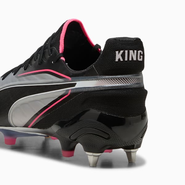 KING ULTIMATE MxSG Football Boots Unisex, PUMA Silver-PUMA Black-Sun Struck-PUMA White, extralarge-GBR