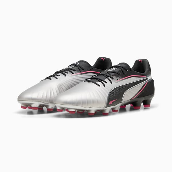 メンズ キング アルティメット HG サッカー スパイク, PUMA Silver-PUMA Black-Sun Struck-PUMA White, extralarge-JPN