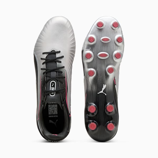 メンズ キング アルティメット HG サッカー スパイク, PUMA Silver-PUMA Black-Sun Struck-PUMA White, extralarge-JPN