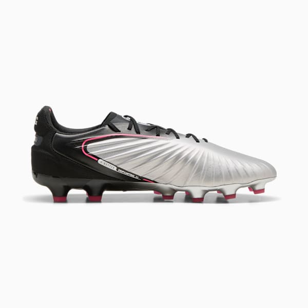 メンズ キング アルティメット HG サッカー スパイク, PUMA Silver-PUMA Black-Sun Struck-PUMA White, extralarge-JPN