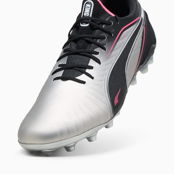 メンズ キング アルティメット MG サッカー スパイク, PUMA Silver-PUMA Black-Sun Struck-PUMA White, extralarge-JPN