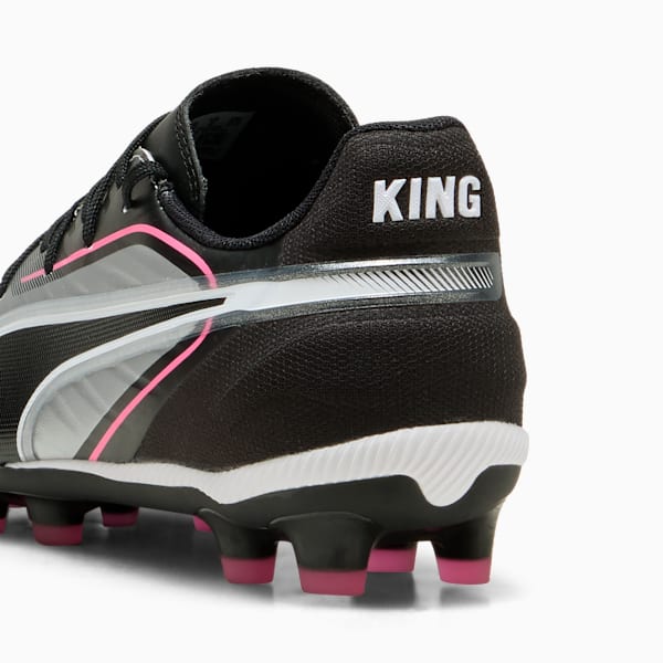 キッズ キング マッチ HG + ミッド サッカー スパイク 20-24cm, PUMA Silver-PUMA Black-Sun Struck-PUMA White, extralarge-JPN