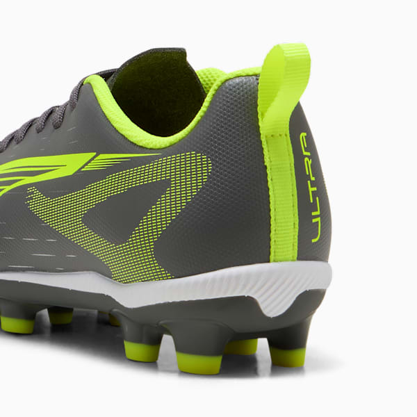 キッズ ウルトラ 5 プレイ HG + ミッド サッカー スパイク 20-24cm, Matte Aged Silver-Yellow Alert-Puma Aged Silver, extralarge-JPN