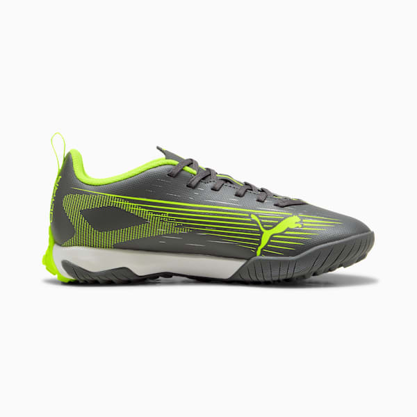キッズ ウルトラ 5 プレイ TT + ミッド サッカー トレーニングシューズ 20-24cm, Matte Aged Silver-Yellow Alert-Puma Aged Silver, extralarge-JPN