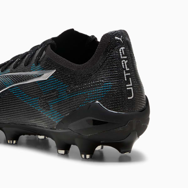 ULTRA 5 ULTIMATE AG Football Boots Unisex, PUMA Black-PUMA Silver-Bright Aqua, extralarge-GBR