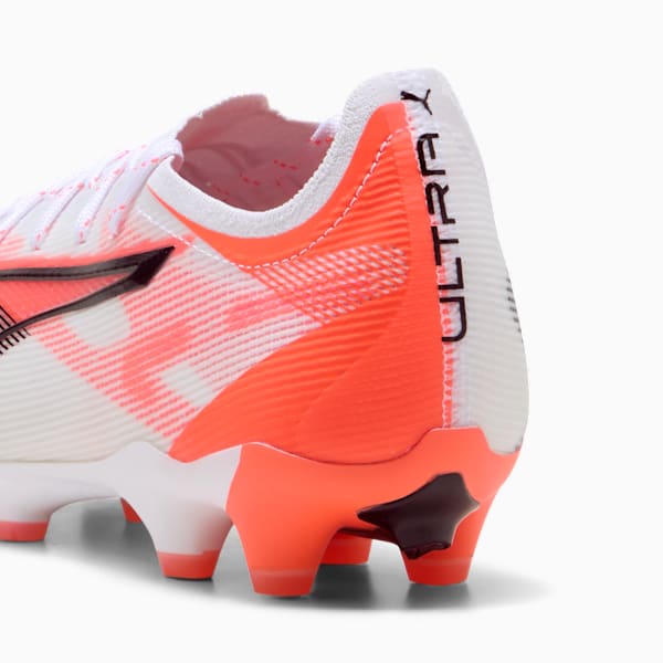 メンズ ウルトラ 5 アルティメット HG サッカー スパイク, PUMA White-PUMA Black-Glowing Red, extralarge-JPN