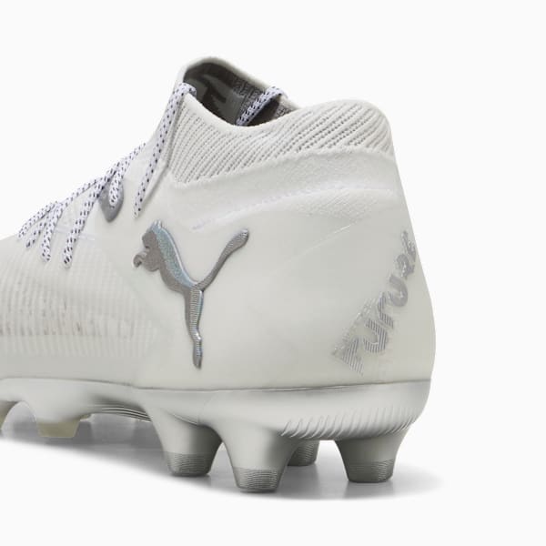メンズ フューチャー 8 アルティメット HG サッカー スパイク, PUMA White-Matte Silver, extralarge-JPN