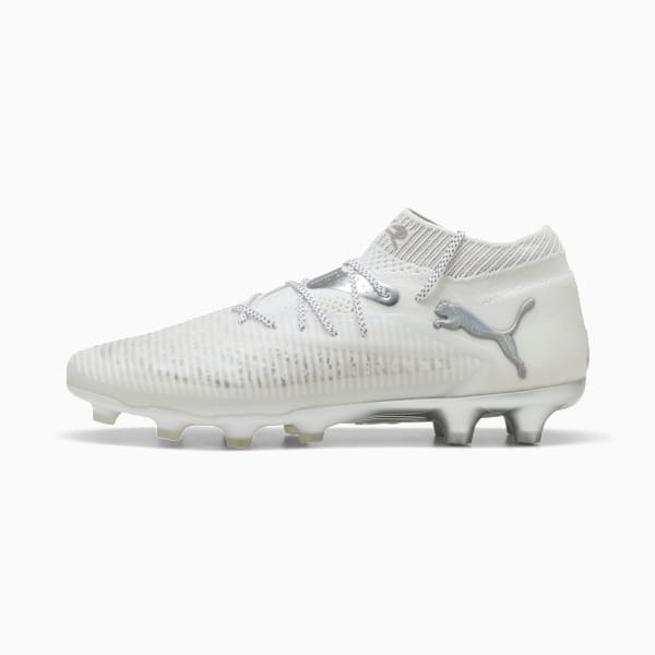 メンズ フューチャー 8 アルティメット HG サッカー スパイク, PUMA White-Matte Silver, extralarge-JPN