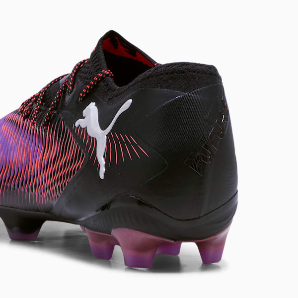 メンズ フューチャー 8 アルティメット ロー FG サッカー スパイク, PUMA Black-PUMA White-Glowing Red, extralarge-JPN