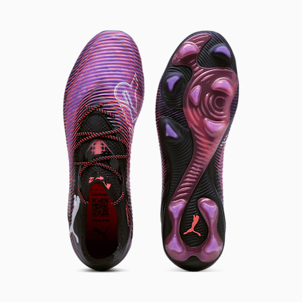メンズ フューチャー 8 アルティメット ロー FG サッカー スパイク, PUMA Black-PUMA White-Glowing Red, extralarge-JPN