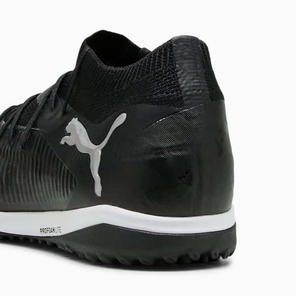 Tacos de fútbol FUTURE 8 PRO, PUMA Black-Cool Light Gray-Fluo Green, extralarge