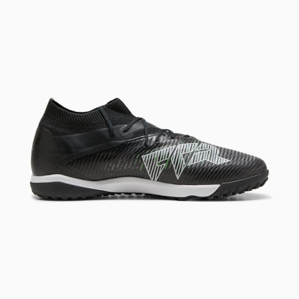 Tacos de fútbol FUTURE 8 PRO, PUMA Black-Cool Light Gray-Fluo Green, extralarge