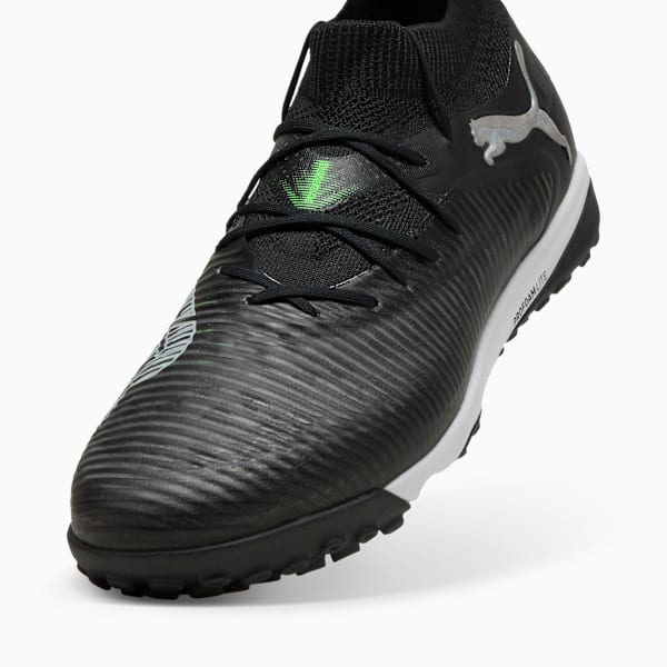 Tacos de fútbol FUTURE 8 PRO Cage, PUMA Black-Cool Light Gray-Fluo Green, extralarge