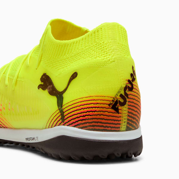 FUTURE 8 PRO Cage Men's Soccer Cleats, Yellow Alert-PUMA Black-Sun Struck, extralarge