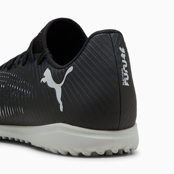 Tacos de fútbol FUTURE 8 PLAY TT, PUMA Black-Cool Light Gray-Fluo Green, extralarge