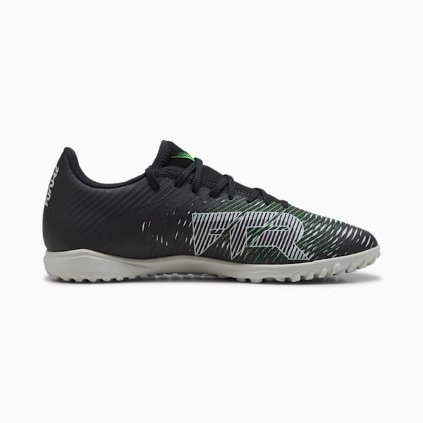 Tacos de fútbol FUTURE 8 PLAY TT, PUMA Black-Cool Light Gray-Fluo Green, extralarge