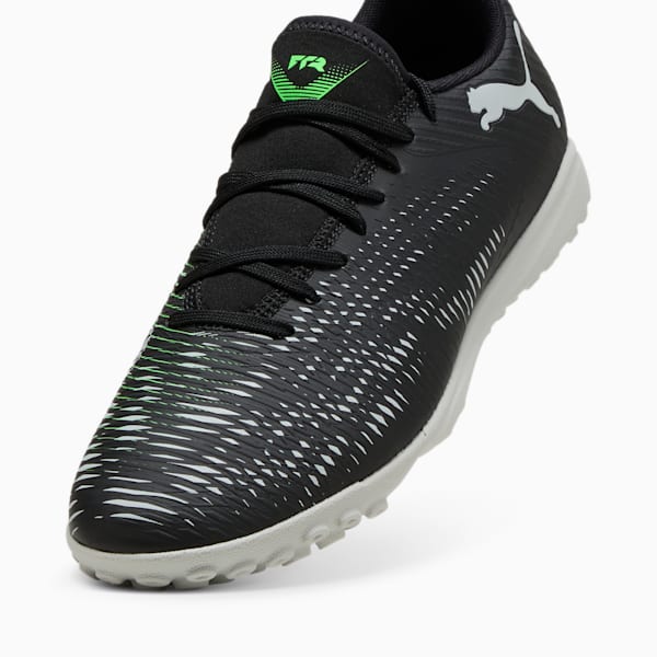 Tacos de fútbol FUTURE 8 PLAY TT, PUMA Black-Cool Light Gray-Fluo Green, extralarge
