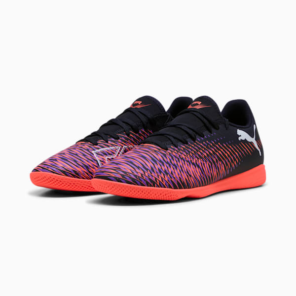 Tacos de fútbol FUTURE 8 PLAY IT, PUMA Black-PUMA White-Glowing Red, extralarge