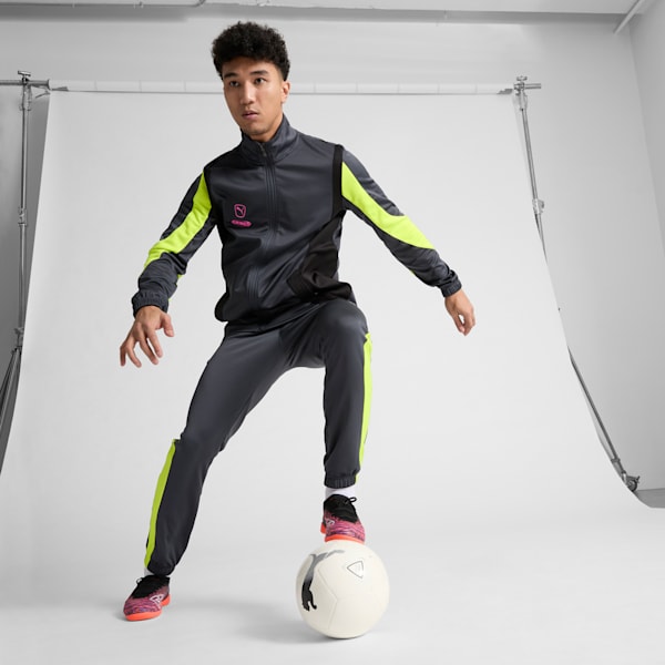 Tacos de fútbol FUTURE 8 PLAY IT, PUMA Black-PUMA White-Glowing Red, extralarge