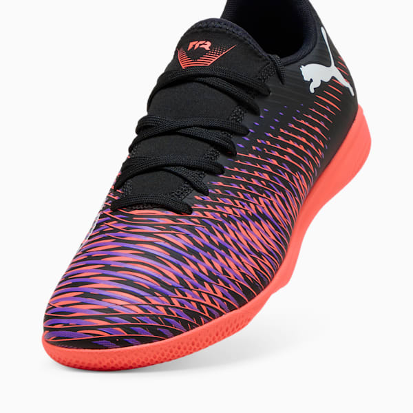 Tacos de fútbol FUTURE 8 PLAY IT, PUMA Black-PUMA White-Glowing Red, extralarge