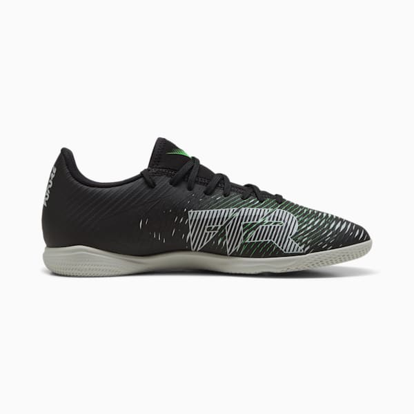 Chaussures de soccer intérieur à crampons FUTURE 8 PLAY Homme, PUMA Black-Cool Light Gray-Fluo Green, extralarge