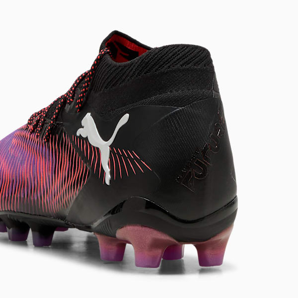 FUTURE 8 ULTIMATE AG Football Boots Women, PUMA Black-PUMA White-Glowing Red, extralarge