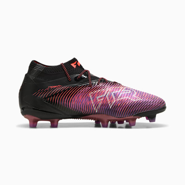 FUTURE 8 ULTIMATE AG Football Boots Women, PUMA Black-PUMA White-Glowing Red, extralarge