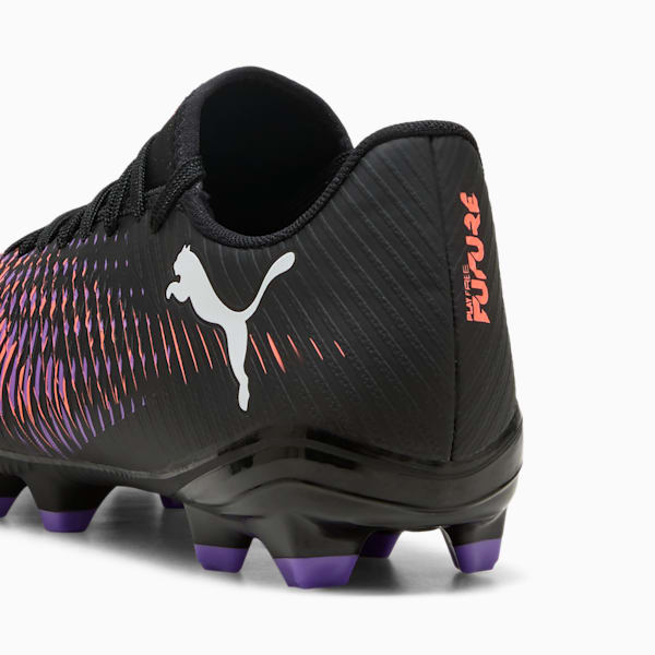 Tacos de fútbol FUTURE 8 PLAY FG/AG Mujer, PUMA Black-PUMA White-Glowing Red, extralarge