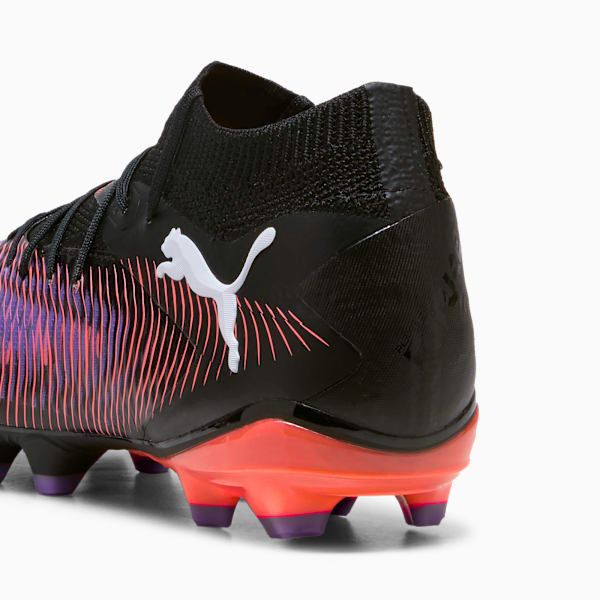 FUTURE 8 PRO FG/AG Football Boots Women, PUMA Black-PUMA White-Glowing Red, extralarge