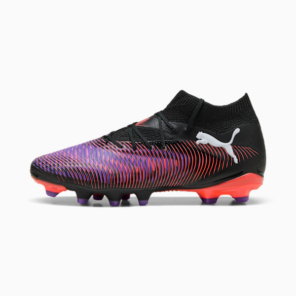 FUTURE 8 PRO FG/AG Football Boots Women, PUMA Black-PUMA White-Glowing Red, extralarge