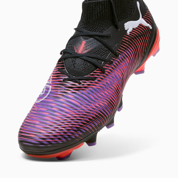 FUTURE 8 PRO FG/AG Football Boots Women, PUMA Black-PUMA White-Glowing Red, extralarge