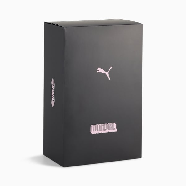 Tacos de fútbol KING TOP x MUNDIAL FG/AG, PUMA Black-PUMA White-Poison Pink, extralarge