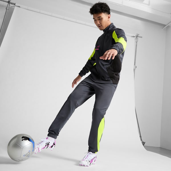 ULTRA 5 MATCH FOREVER Firm Ground/Artificial Ground Men's Soccer Cleats, PUMA White-Pure Magenta-Feather Gray-PUMA Black, extralarge