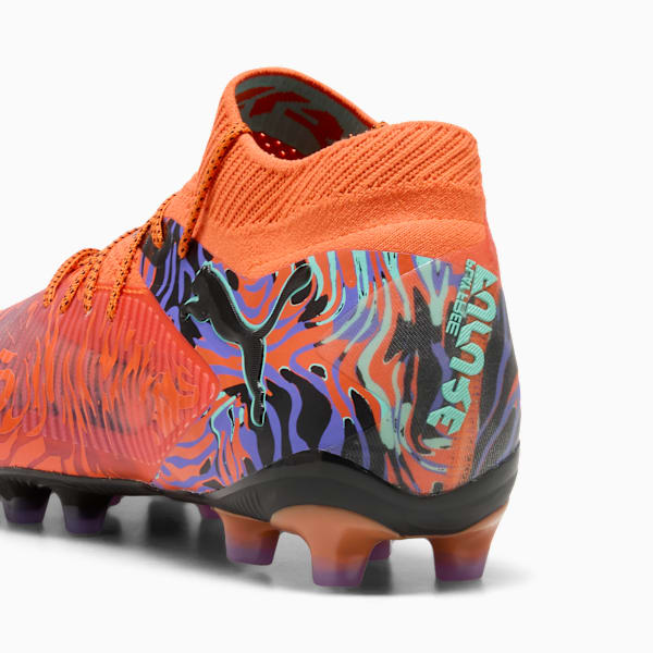 メンズ フューチャー 8 アルティメット クリエイティビティ AG サッカー スパイク, Orange Poppy-Dark Amethyst-Electric Peppermint-PUMA Black, extralarge-JPN
