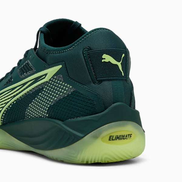 Eliminate NITRO™ SQD 4 Court Shoes, Green Terrain-Fizzy Light-PUMA White-PUMA Silver, extralarge