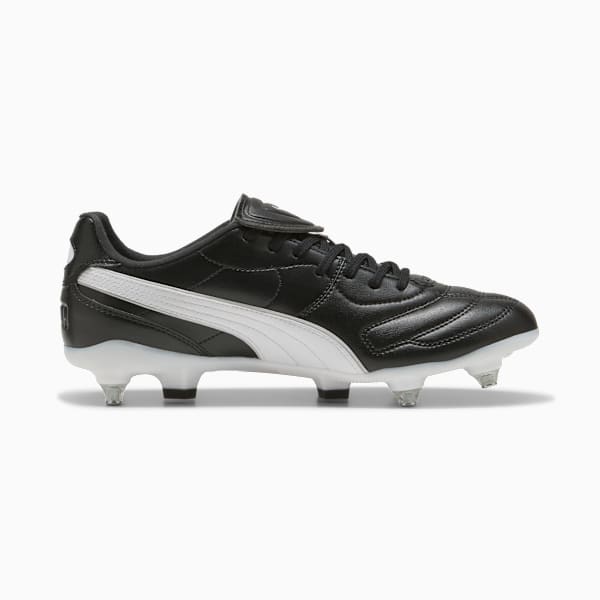 KING LIGA MxSG Football Boots Unisex, PUMA Black-PUMA White-PUMA Silver, extralarge-GBR